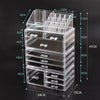 Cosmetic 8 Drawer Makeup Organizer Storage Jewellery Holder Box Acrylic Display Deals499