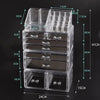 Cosmetic 8 Drawer Makeup Organizer Storage Jewellery Holder Box Acrylic Display Deals499
