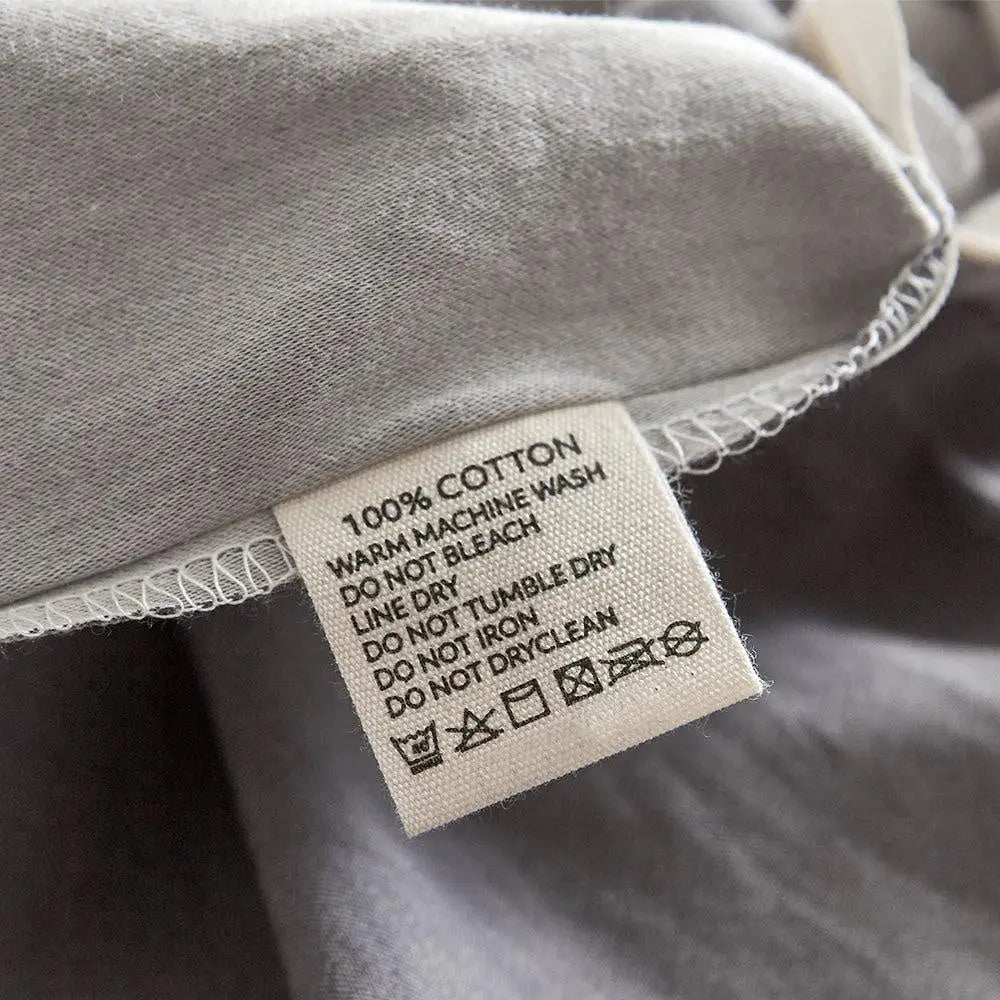 Cosy Club Duvet Cover Quilt Set King Flat Cover Pillow Case Grey Inspired Deals499