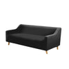 Couch High Stretch Sofa Lounge Cover Protector Recliner Slipcover 2 Seater Black Deals499