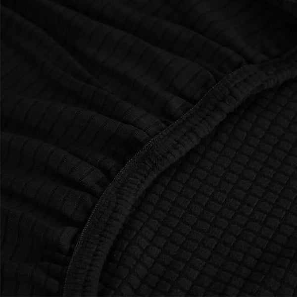 Couch Stretch Sofa Lounge Cover Protector Slipcover 2 Seater Black Deals499