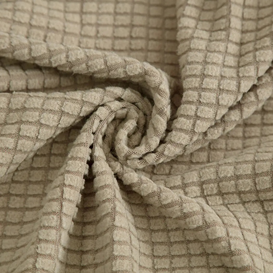 Couch Stretch Sofa Lounge Cover Protector Slipcover 4 Seater Sand Deals499