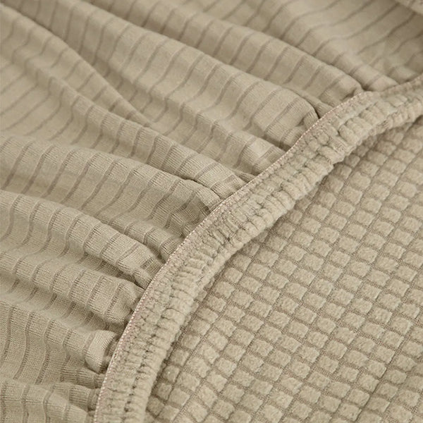 Couch Stretch Sofa Lounge Cover Protector Slipcover 4 Seater Sand Deals499