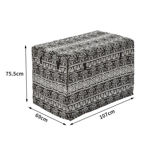 Crate Cover Pet Dog Kennel Cage Collapsible Metal Playpen Cages Covers Black 42" Deals499