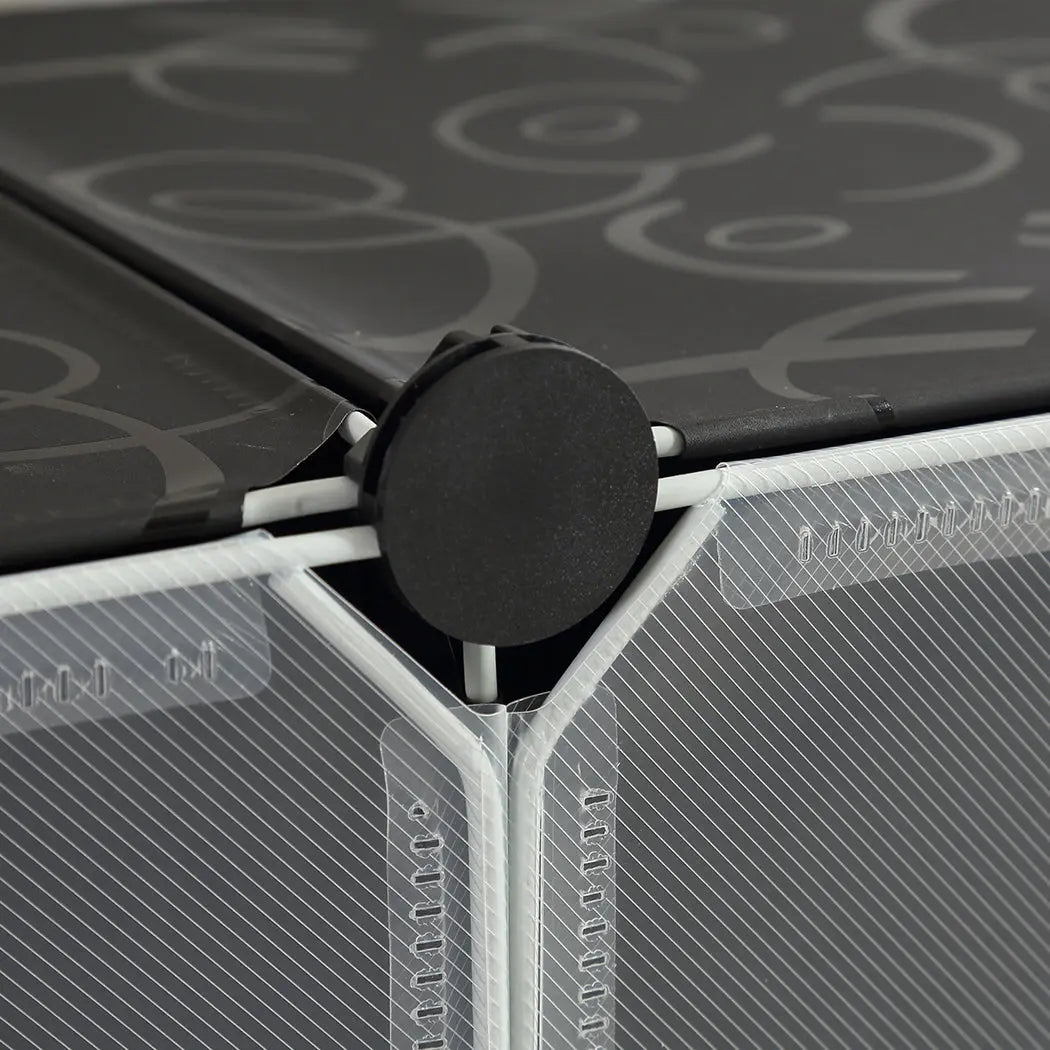 Cube Cabinet DIY Shoe Storage Cabinet Organiser Rack Shelf Stackable 10 Tier Deals499