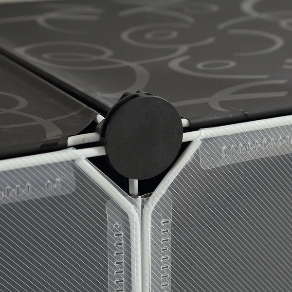 Cube Cabinet DIY Shoe Storage Cabinet Organiser Rack Shelf Stackable 10 Tier Deals499