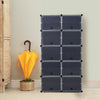 Cube Cabinet DIY Shoe Storage Cabinet Organiser Rack Shelf Stackable 10 Tier Deals499