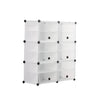 Cube Cabinet DIY Shoe Storage Cabinet Organiser Rack Shelf Stackable 6 Tier Deals499