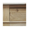 Curtis 2 Drawer Large Console Natural Reclaimed Timber Amethyst Hera