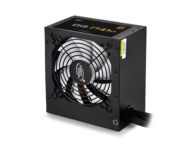 DEEPCOOL DQ750ST 80 PLUS GOLD 750W PSU, FDB, PWM, 10-Year Warranty (Not Fully Modular) DEEPCOOL