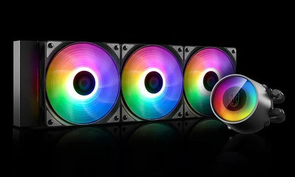 DEEPCOOL GamerStorm Castle 360RGB V2 CPU Liquid Cooler Intel LGA2066/2011-v3/2011/1151/1150/1155/1200/1366 AMD TRX4 TR4 AM4 AM3+ AM3 AM2+ FM2+ FM1 DEEPCOOL