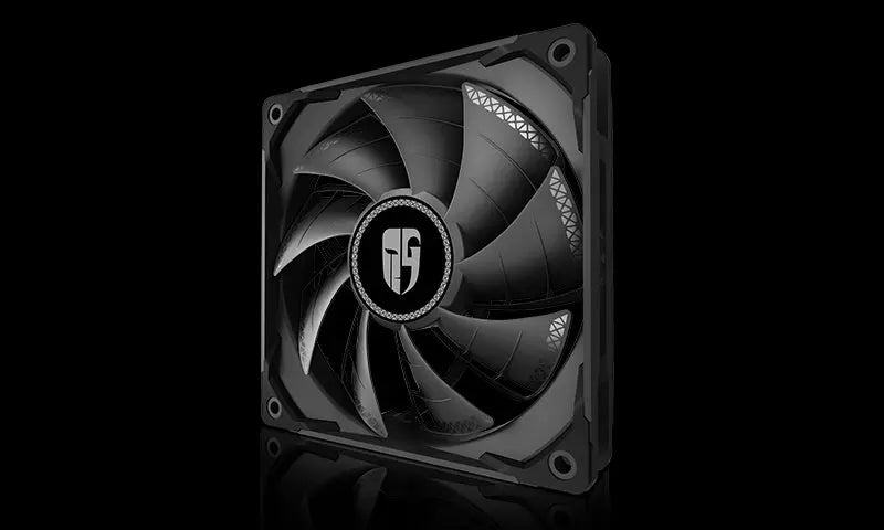 DEEPCOOL TF 120S Black Colour The Beast Unleasing Radiator Fan 120mm, Low Noise DEEPCOOL