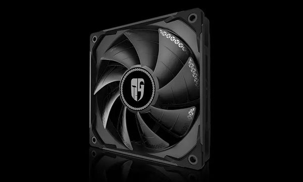 DEEPCOOL TF 120S Black Colour The Beast Unleasing Radiator Fan 120mm, Low Noise DEEPCOOL