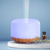 DEVANTI Aroma Diffuser Aromatherapy LED Night Light Air Humidifier Purifier Light Wood Grain 500ml Deals499