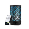 Devanti Aroma Diffuser Aromatherapy Essential Oils Metal Cover Ultrasonic Cool Mist 100ml Remote Control Black Deals499