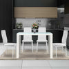 Artiss 5 Piece Dining Table Set - White Deals499