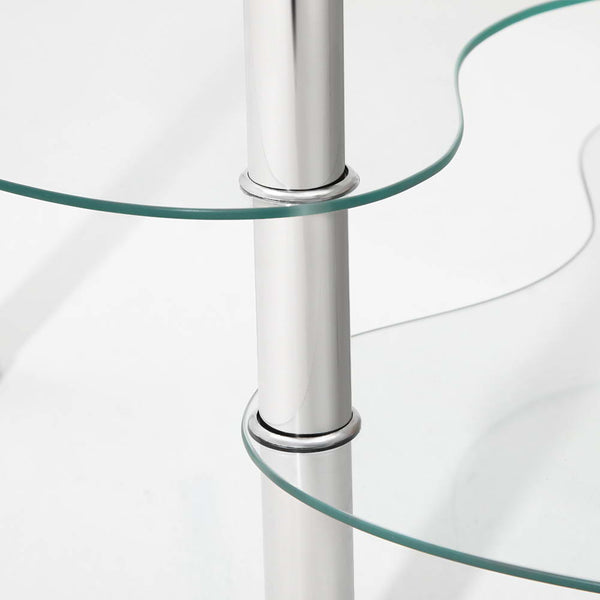 Artiss 3 Tier Coffee Table - Glass Deals499