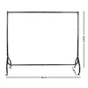 Artiss 6FT Clothes Racks Metal Garment Display Rolling Rail Hanger Airer Stand Portable Deals499