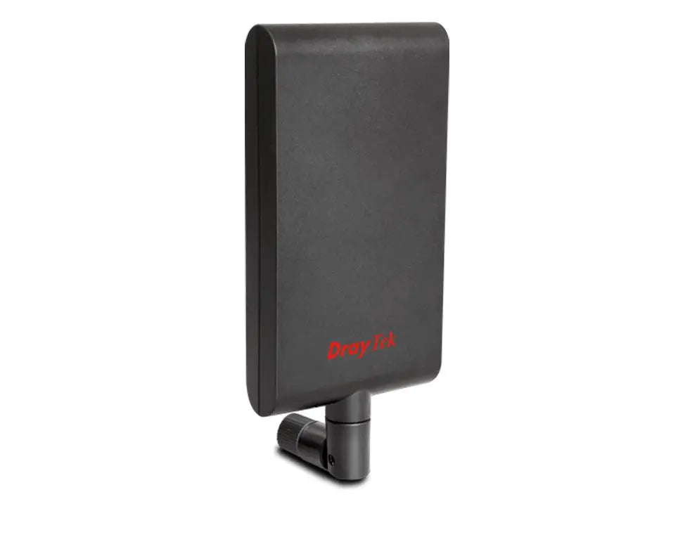 DRAYTEK ANT-2520 802.11ac/a/b/g/n - Indoor Patch Antenna with 10 dBi @ 5 GHz / 7.5 dBi @ 2.4 GHz (Black) DRAYTEK