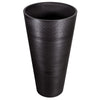 Decorative Large Textured Round Black Planter 71cm Deals499