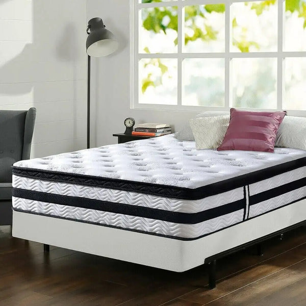 DeramZ 35CM Thickness Euro Top Egg Crate Foam Mattress in Single Size DreamZ