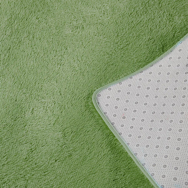 Designer Soft Shag Shaggy Floor Confetti Rug Carpet Home Decor 120x160cm Green Deals499