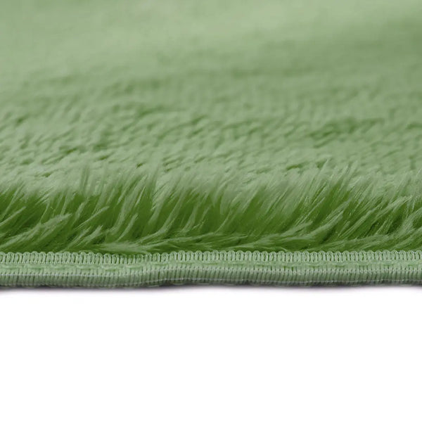 Designer Soft Shag Shaggy Floor Confetti Rug Carpet Home Decor 120x160cm Green Deals499