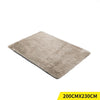 Designer Soft Shag Shaggy Floor Confetti Rug Carpet Home Decor 200x230cm Tan Deals499