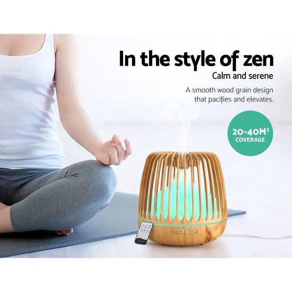 Devanti 4-In-1 Aroma Diffuser Aromatherapy Humidifier Essential Oil 500ml Deals499