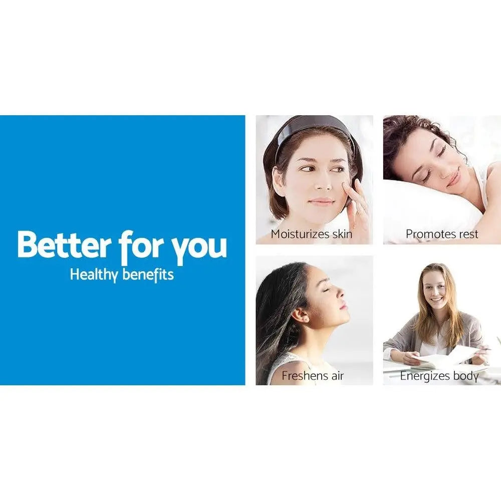 Devanti 400ml 4 in 1 Aroma Diffuser with remote control- Dark Wood Deals499