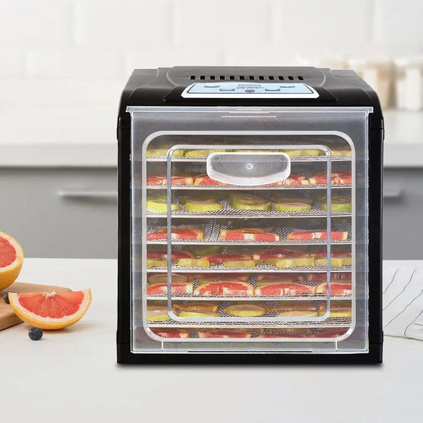 Devanti 9 Tray Food Dehydrators Commercial Beef Jerky Maker Fruit Dryer Black Deals499