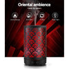Devanti Aroma Diffuser Aromatherapy Essential Oils Metal Cover Ultrasonic Cool Mist 100ml Remote Control Black Deals499