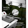 Devanti Commercial Electric Deep Fryer Twin Frying Basket Chip Cooker Countertop Deals499