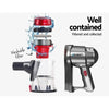 Devanti Corded Handheld Bagless Vacuum Cleaner - Red and Silver Deals499