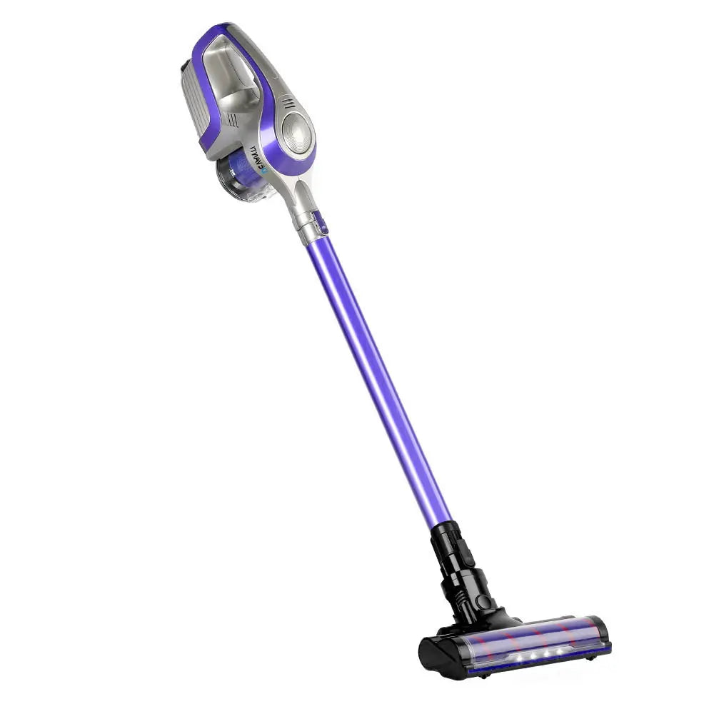 Devanti Cordless 150W Handstick Vacuum Cleaner - Purple and Grey Deals499