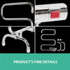 Devanti Electric Heated Towel Rail Rack Rails Freestanding 5 Bars Deals499