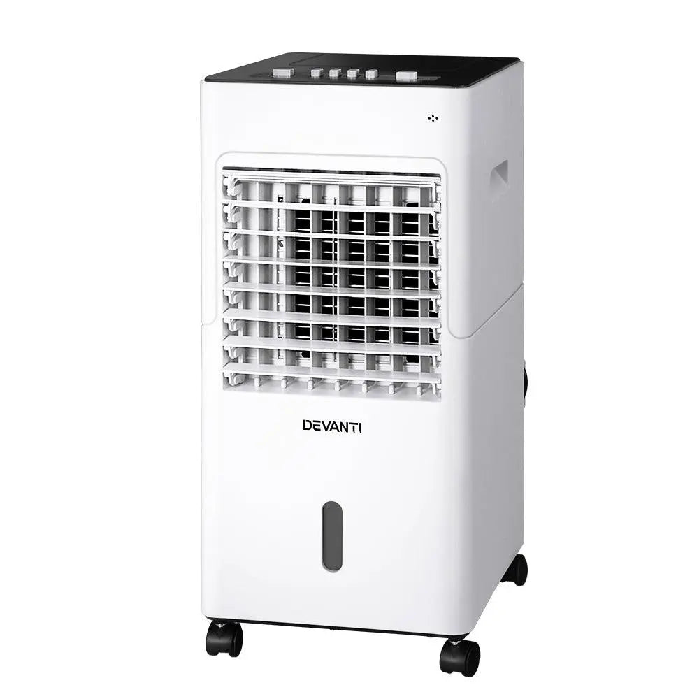 Devanti Evaporative Air Cooler Conditioner Portable 6L Cooling Fan Humidifier Deals499