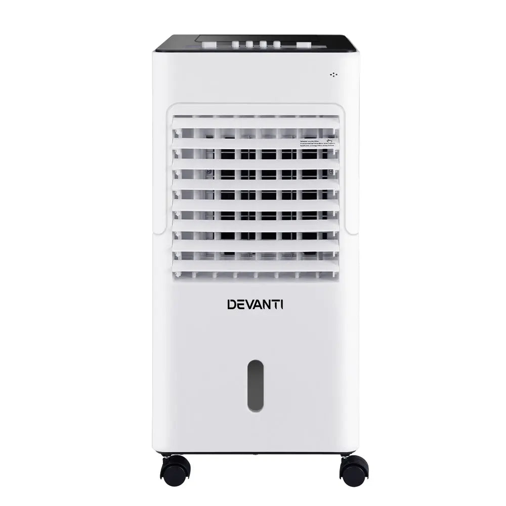 Devanti Evaporative Air Cooler Conditioner Portable 6L Cooling Fan Humidifier Deals499