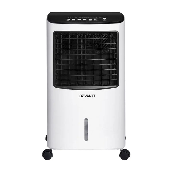 Devanti Evaporative Air Cooler Conditioner Portable 8L Cooling Fan Humidifier Deals499