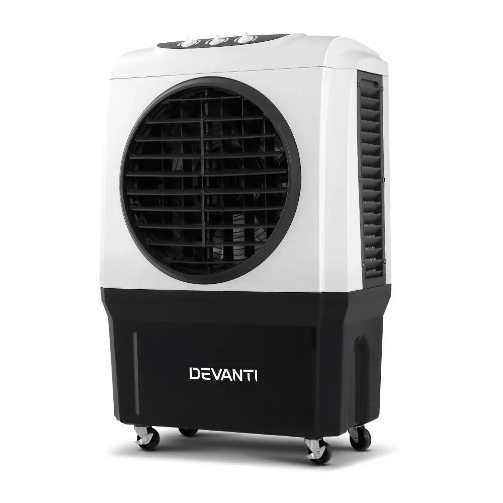 Devanti Evaporative Air Cooler Industrial Commercial Portable Water Fan Workshop Deals499