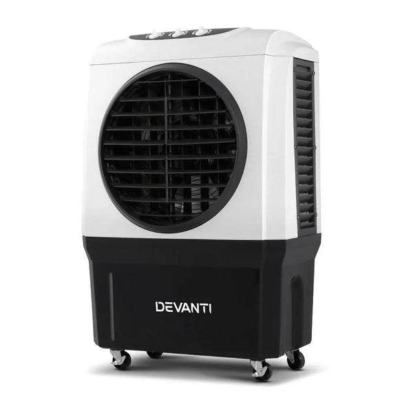 Devanti Evaporative Air Cooler Industrial Commercial Portable Water Fan Workshop Deals499