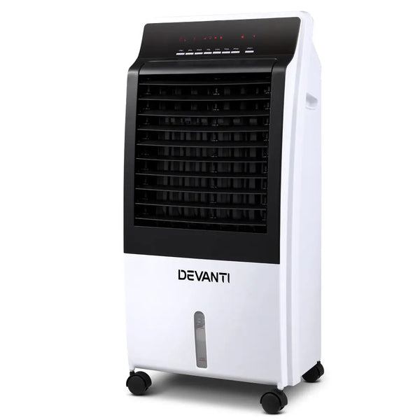 Devanti Evaporative Air Cooler Potable Fan Cooling Remote Control LED Display Deals499