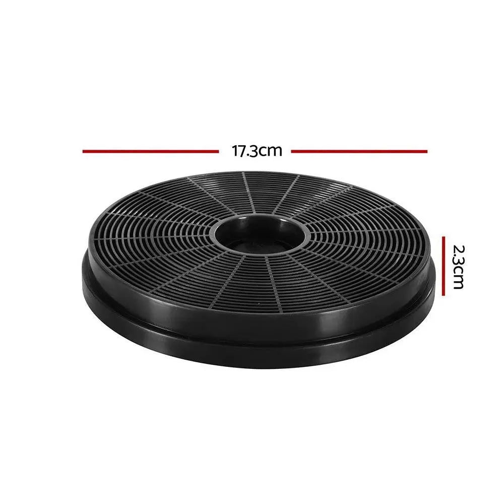 Devanti Fixed Range Hood Rangehood Carbon Charcoal Filters Replacement For Ductless Ventless Deals499