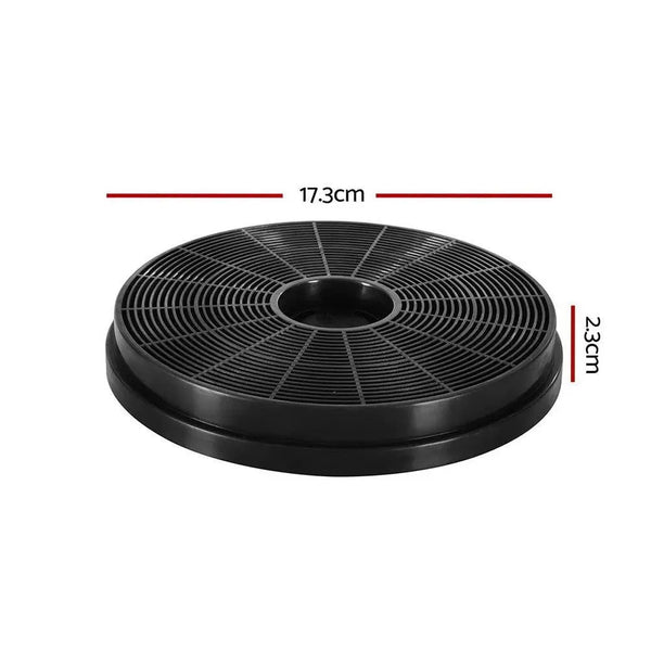Devanti Fixed Range Hood Rangehood Carbon Charcoal Filters Replacement For Ductless Ventless Deals499
