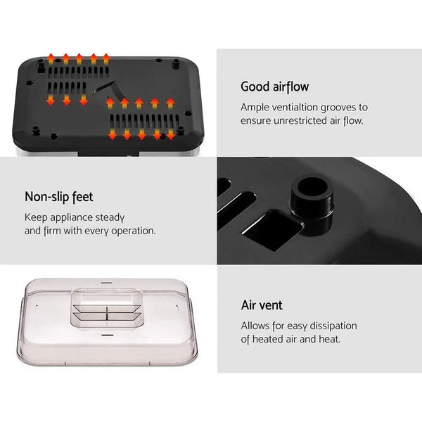 Devanti Food Dehydrator with 7 Trays - Silver Deals499