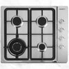 Devanti Gas Cooktop 60cm Kitchen Stove 4 Burner Cook Top NG LPG Stainless Steel Silver Deals499