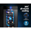 Devanti Wine Cooler 12 Bottle Thermoelectric Fridge Storage Chiller Deals499