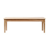 Dining Chairs Bench Seat Side Chair Kitchen Wood Contemporary Furniture Oak Deals499