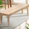 Dining Chairs Bench Seat Side Chair Kitchen Wood Contemporary Furniture Oak Deals499
