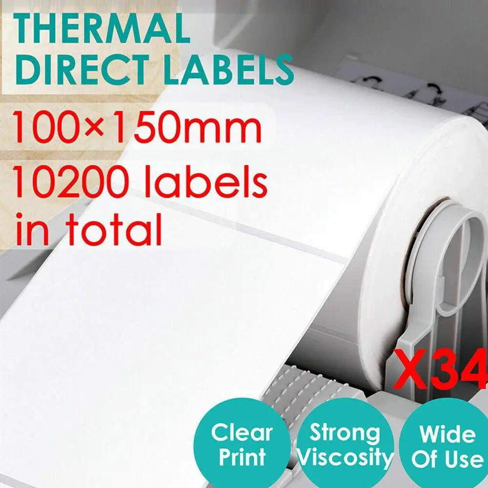 Direct Thermal 100x150mm 4x6 Printing Post Labels Roll Fastway Startrack eParcel Deals499